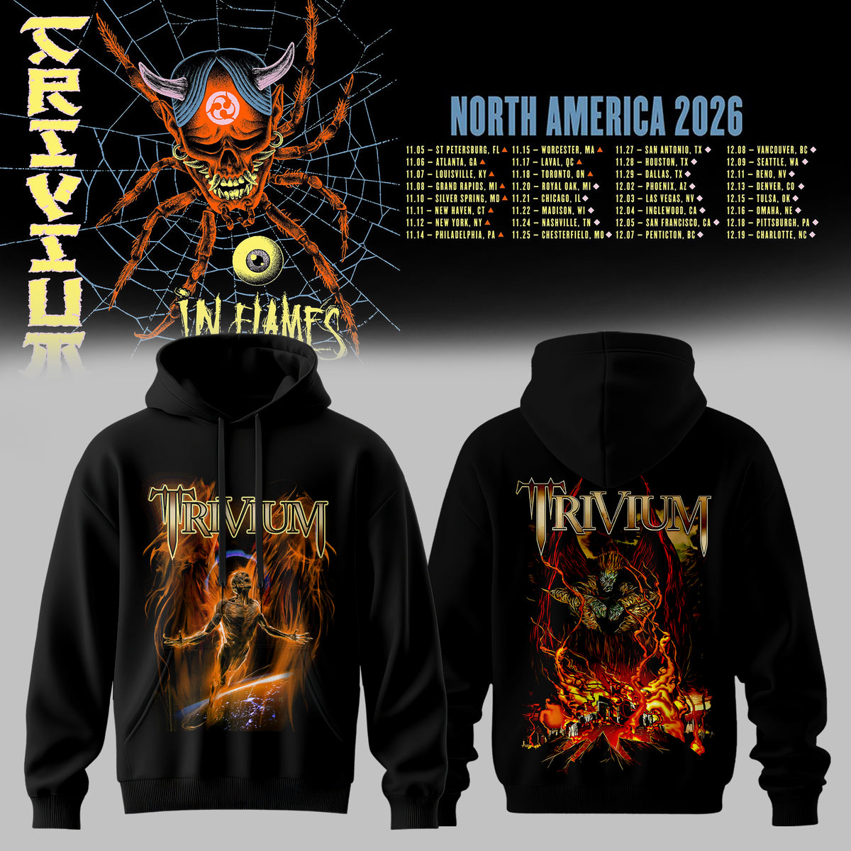 _Crown in the Grave World Tour 2026 Edition Hoodie