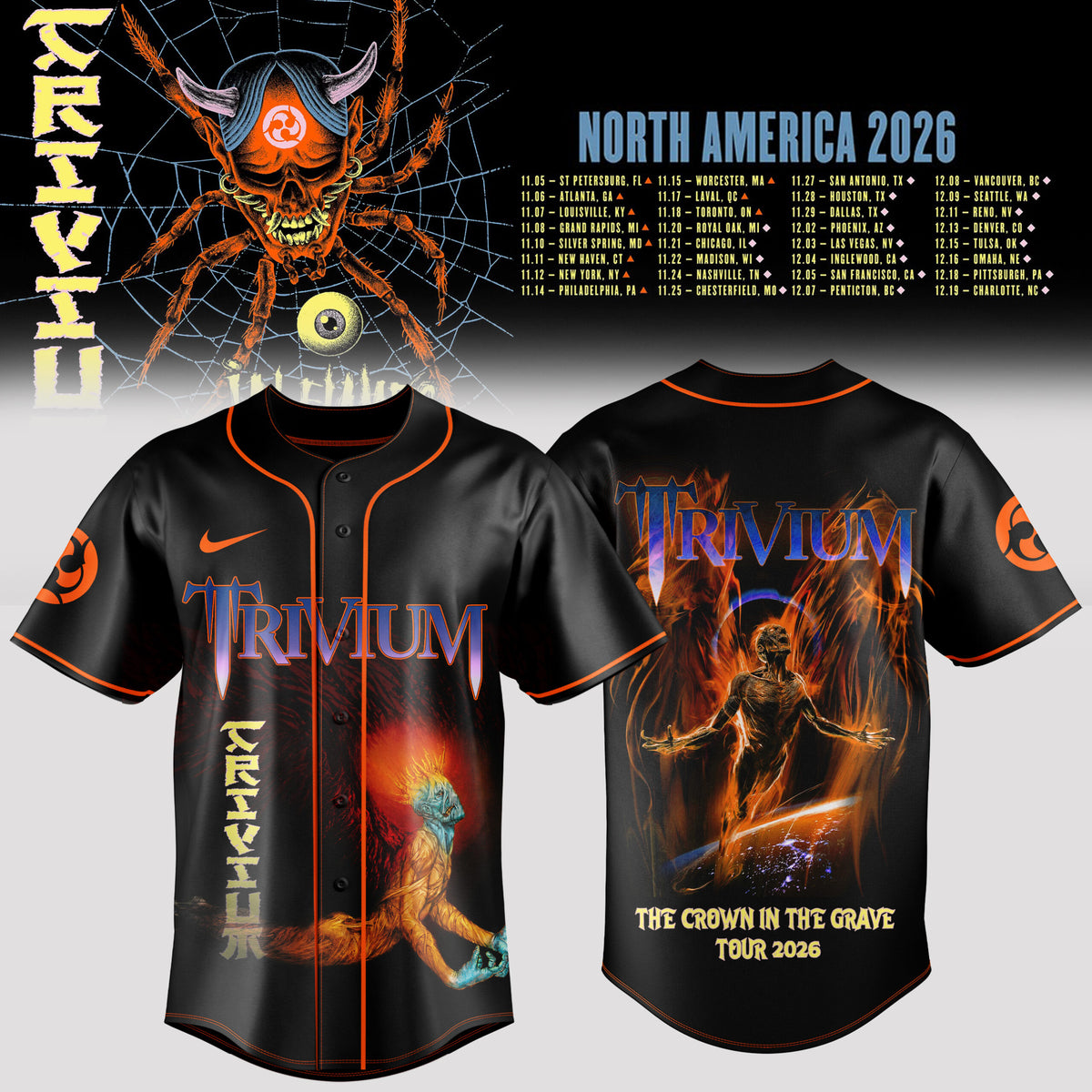 _ Crown in the Grave World Tour 2026 Edition Jersey