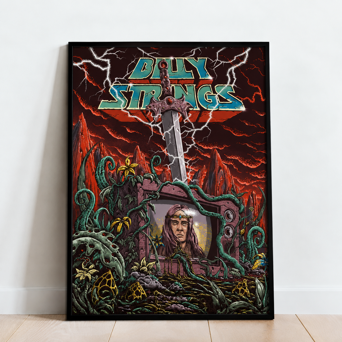 Limited Edition Billy Strings tour 2026 poster