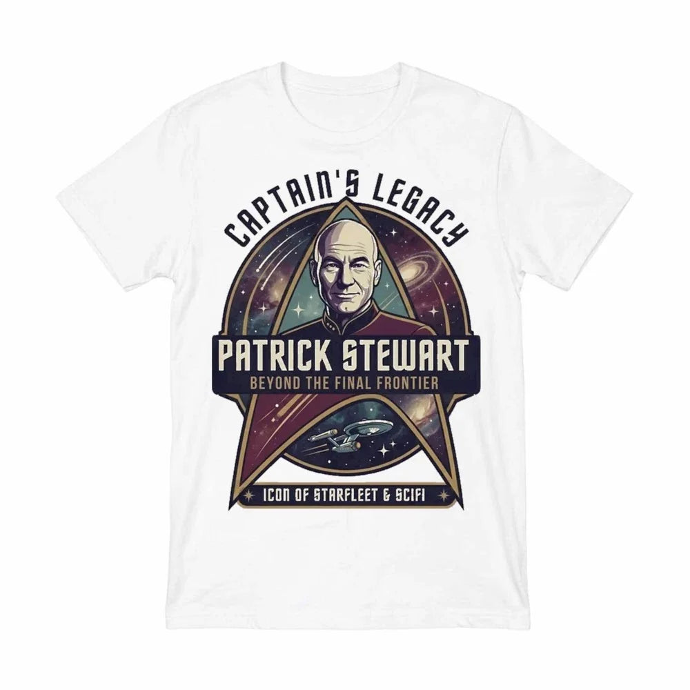 In Loving Memory Patrick Stewart 1940-2026 Rest In Peace Comfort Colors T-Shirt
