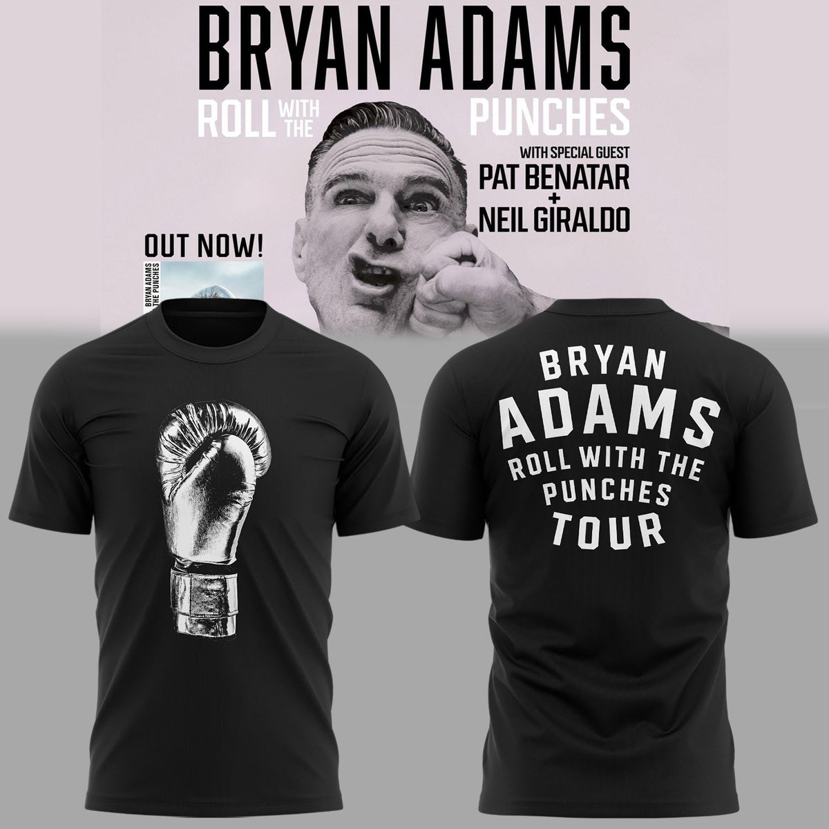 Limited Edition Roll With The Punches Tour 2026 Shirt