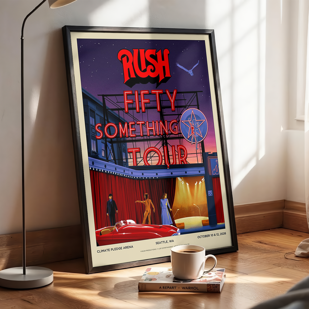 Limited Edition Fifty Something Tour 2026 Poster