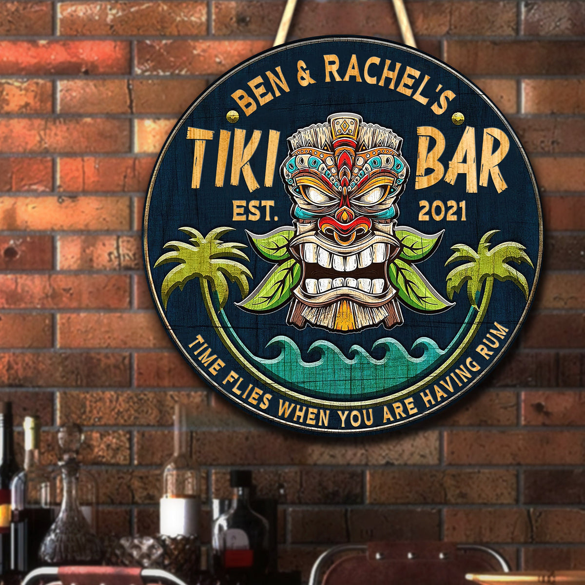 Personalized Tiki Bar Wood Signs Tiki Bar Signs, Tiki Bar Sign, Backyard Sign, Tiki Bar, Tiki Lounge,Tiki Huts, Tiki Patio,Carved Wood Signs