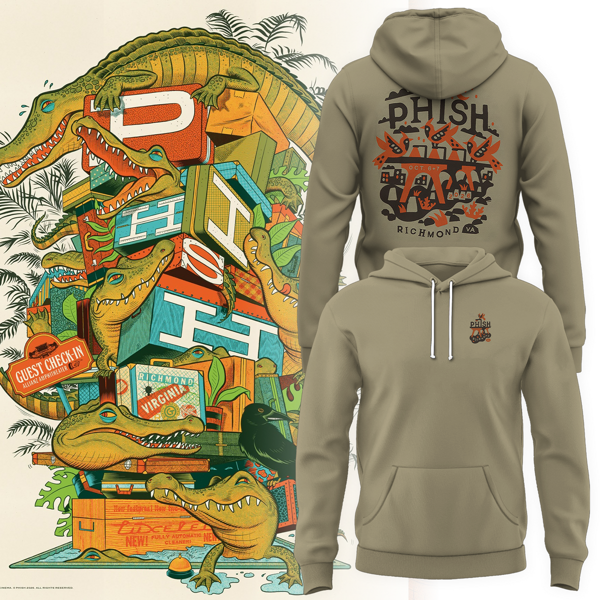 Limited Edition Richmond Fall '26 Event at Richmond, VA 🎸🐠 Hoodie
