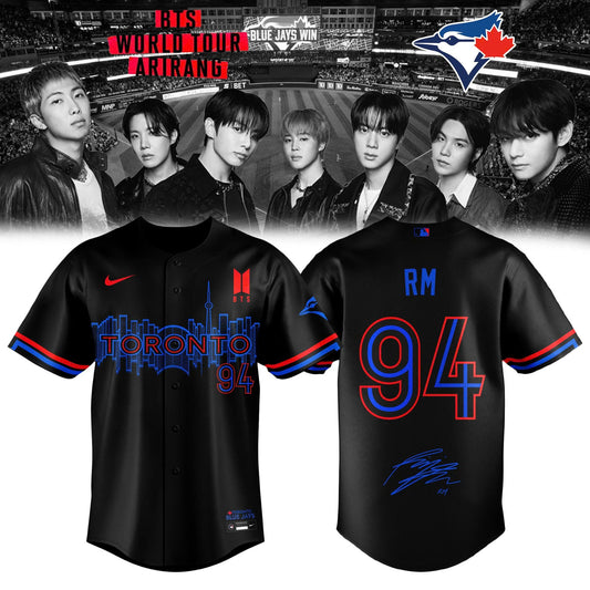 Toronto Blue Jays x RM 94 BTS World Tour 2026 Limited Edition Jersey