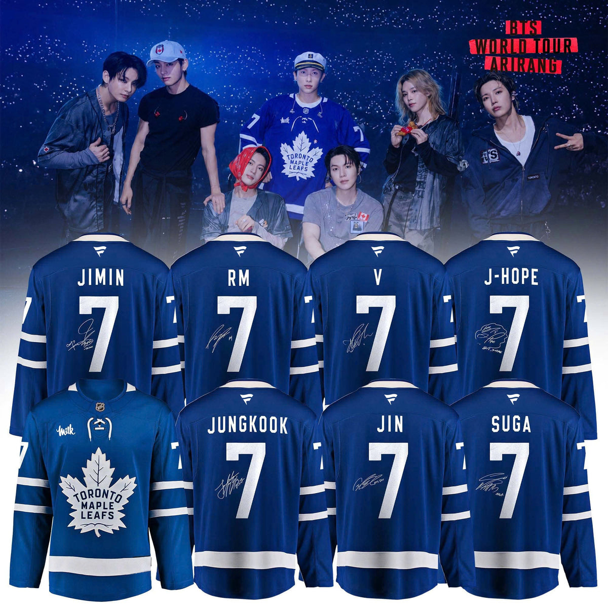 TML x BTS World Tour 2026 Limited Edition Jersey