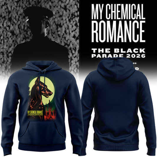Exclusive City Edition My Chemical Romance x Arizona Diamondbacks Navy Hoodie 2026