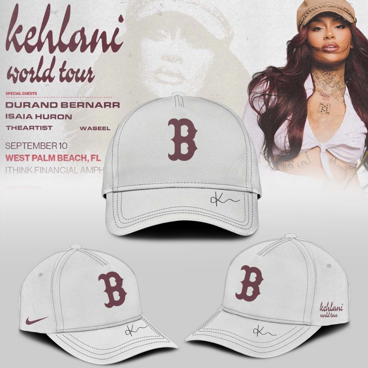 Kehlani World Tour Limited Edition Signature – Jersey 2