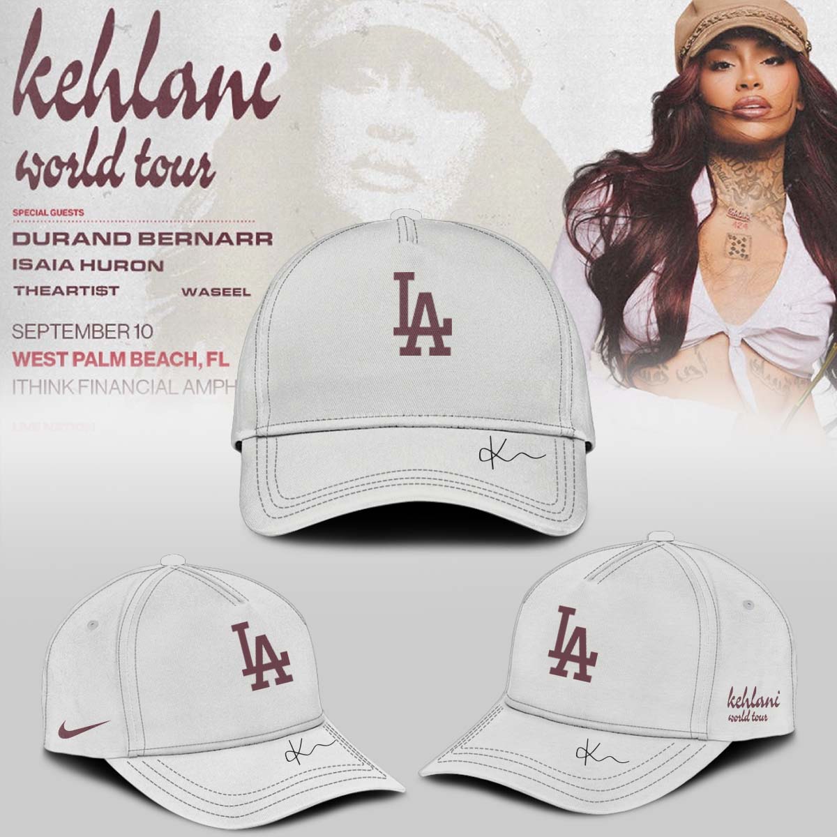 Kehlani World Tour Limited Edition Signature – Jersey 2