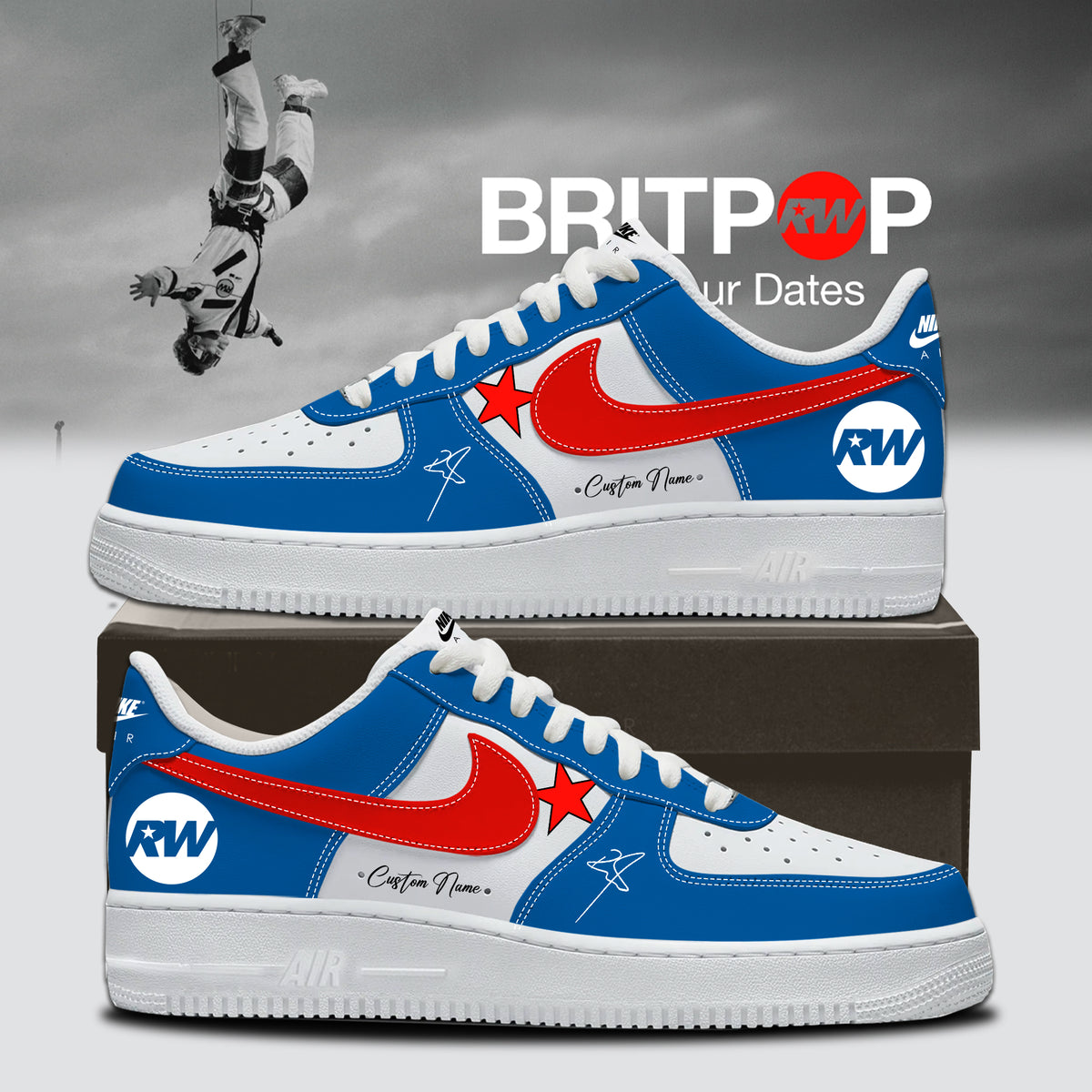 Robbie Williams BRITPOP World Tour Shoes