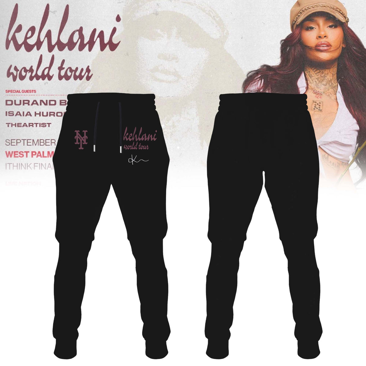 Kehlani World Tour Limited Edition Signature – Jersey 4