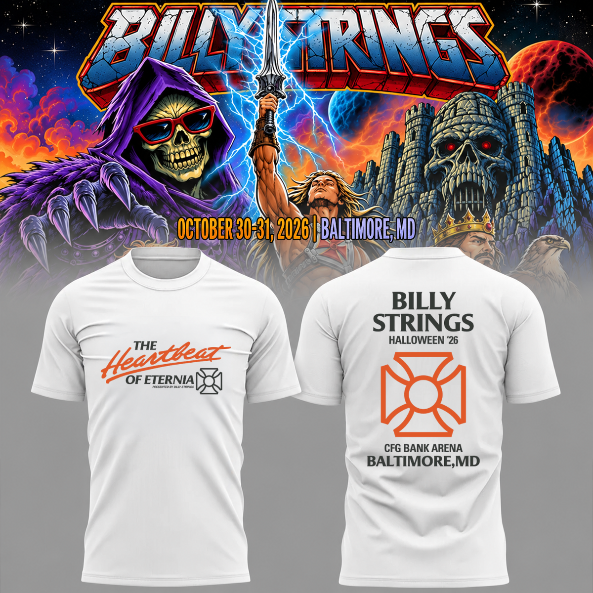 Limited Edition Billy Strings tour 2026 T-shirt