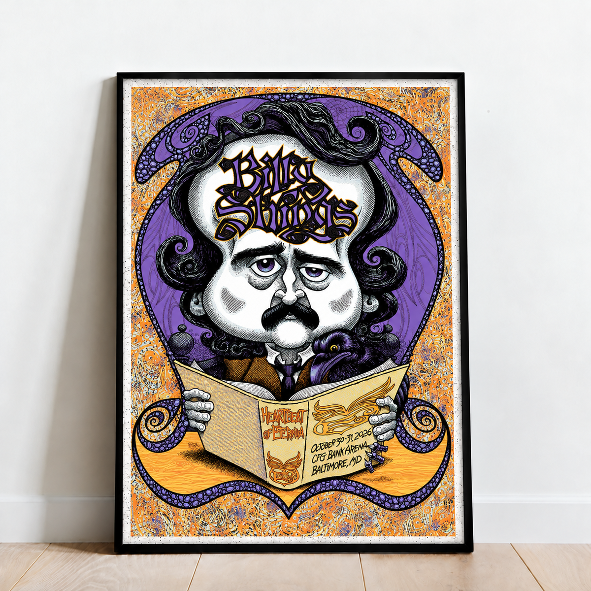 Limited Edition Billy Strings tour 2026 poster