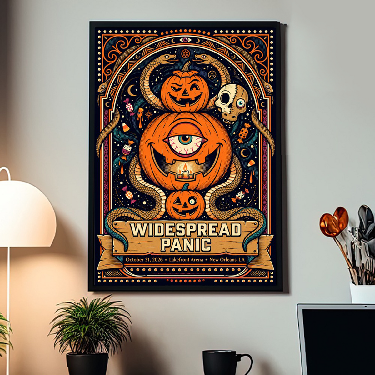 🔥 Widespread Panic Psychedelic Art Poster