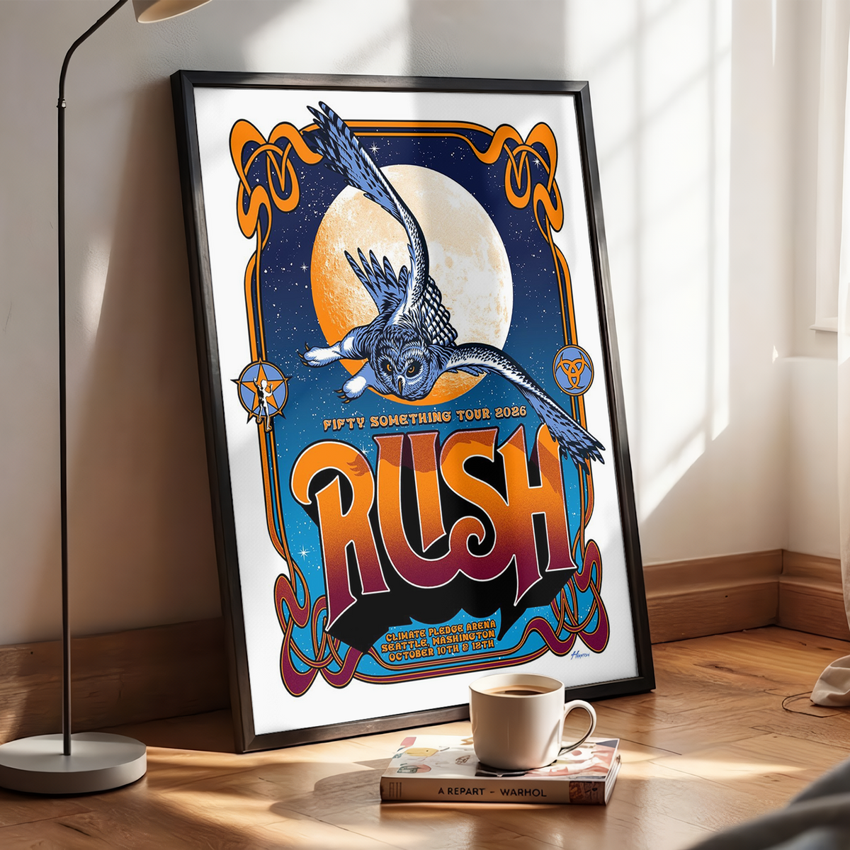 Limited Edition Fifty Something Tour 2026 Poster