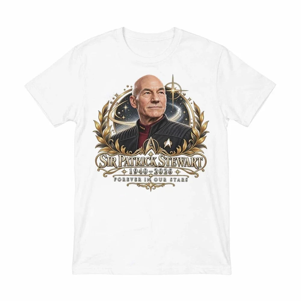 In Loving Memory Patrick Stewart 1940-2026 Rest In Peace Comfort Colors T-Shirt