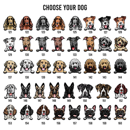 Personalized Dog Welcome Sign: Custom Pet Door Hanger