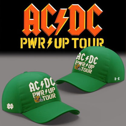 Exclusive AC/DC x Notre Dame Football - Power Up Tour 2026 T-Shirt