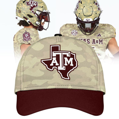 Texas A&M Aggies Honor & Support Camo Sweatshirt