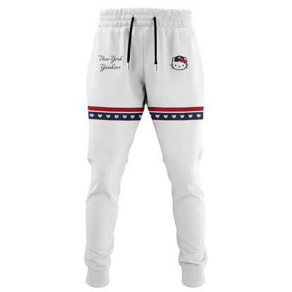 34. Limited Edition New York Yankees x Hello Kitty Game Night 2026 Hoodie