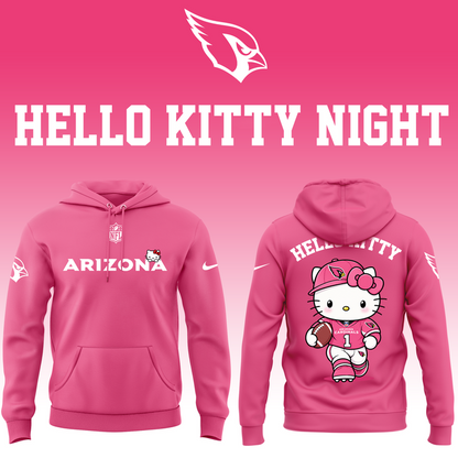 Arizona Cardinals Hello Kitty 2026 Limited Edition hoodie