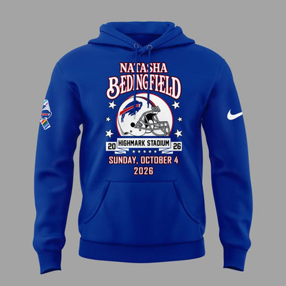 Limited Editio Bills x Natasha Bedingfield - Crucial Catch Intercept Cancer Hoodie