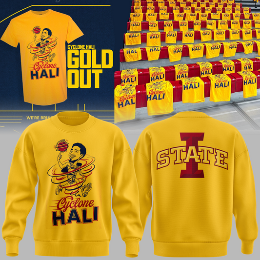 02.Limited Edition "Cyclone Hali Gold Out" 2026 SWEATSHIRT