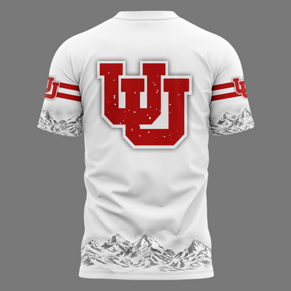 Limited Edition Utah Utes Football White Out T-Shirt 2026