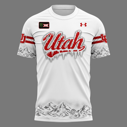 Limited Edition Utah Utes Football White Out T-Shirt 2026