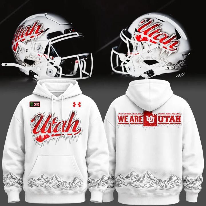 Limited Edition Utah Utes Football White Out Hoodie 2026