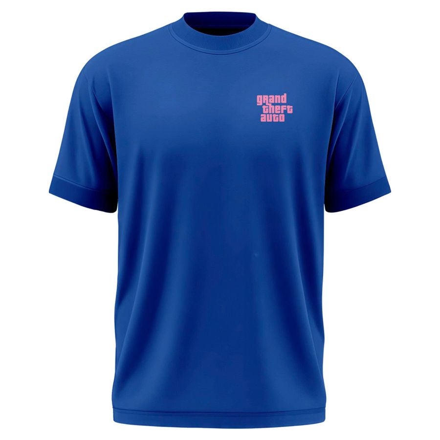 Grand Theft Auto VI "Vice City Royal Blue" Graphic Tee