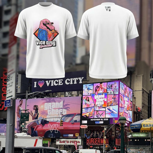 Grand Theft Auto VI "Vice City Leonida Gator" Tee