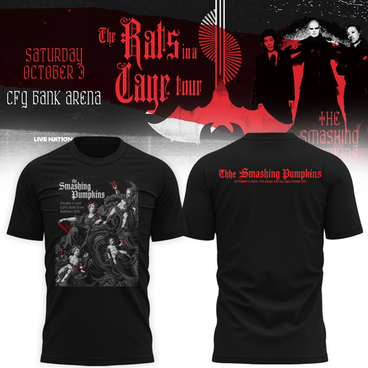 The Smashing Pumpkins Baltimore MD 2026 Show Shirt Live At CFG Bank Arena October 3 2026