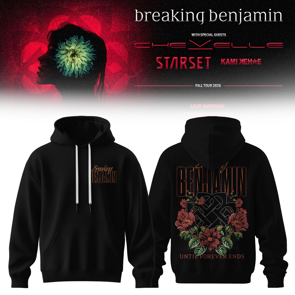 BREAKIN' B American Tour 2026 Streetwear 3D Hoodie V5